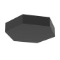 Блок Gexus 520х600 Solid подвесной RAL9005 черн. муар VARTON V4-R0-90.0009.GXS-0010