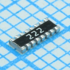 Резисторная сборка SMD 1606 8 резисторов по 2.2кОм