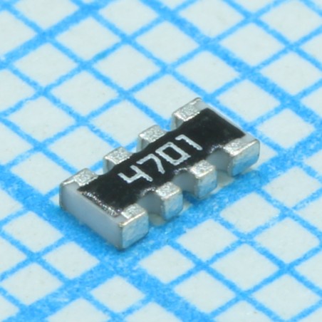 Резисторная сборка SMD 1206 4 резисторов по 4.7кОм