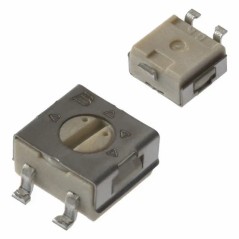 Потенциометр однооборотный керметный 10кОм 0.25Вт SMD