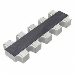 Резисторная сборка SMD 1206 8 резисторов по 2.2кОм с общей точкой