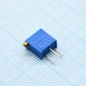 Потенциометр многооборотный керметный 1кОм 0.5Вт PC PIN