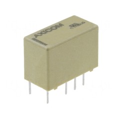 Сигнальное реле, DPDT, 12 В DC, 2 А, P2/V23079 Series, Сквозное Отверстие