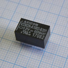 Сигнальное реле, SPDT, 12 В DC, 1 А, Серия P1/V23026, Сквозное Отверстие, Без Защелки
