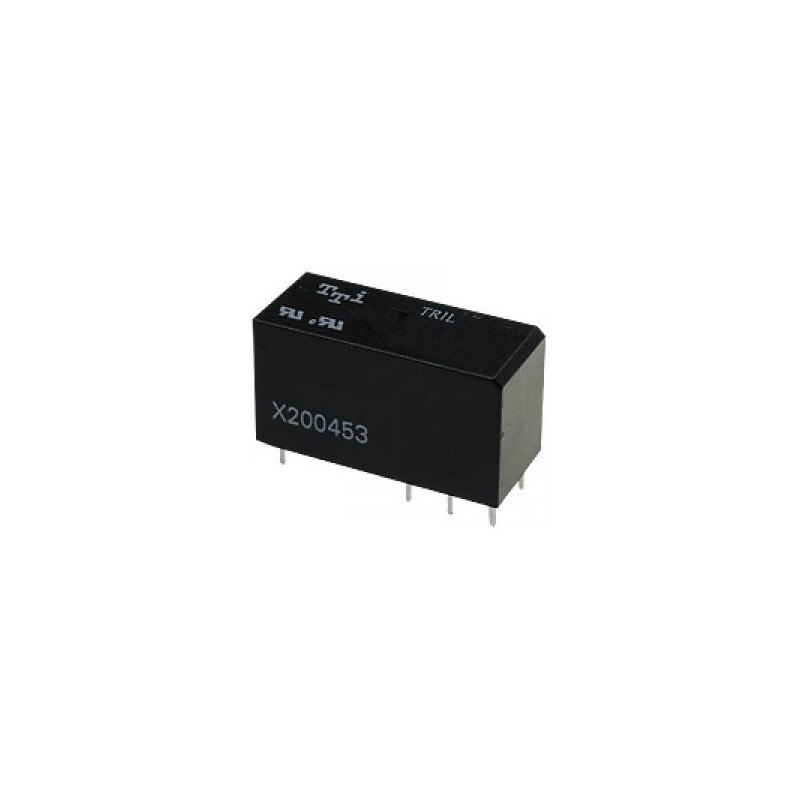миниатюрное 24VDC, 8А, 2переключения