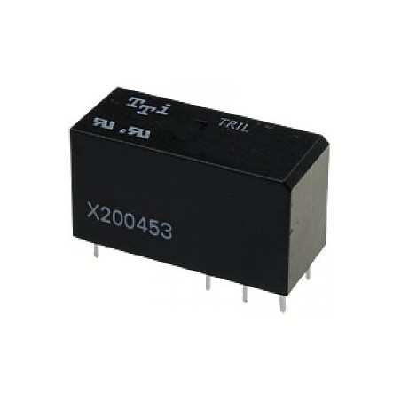 миниатюрное 24VDC, 8А, 2переключения