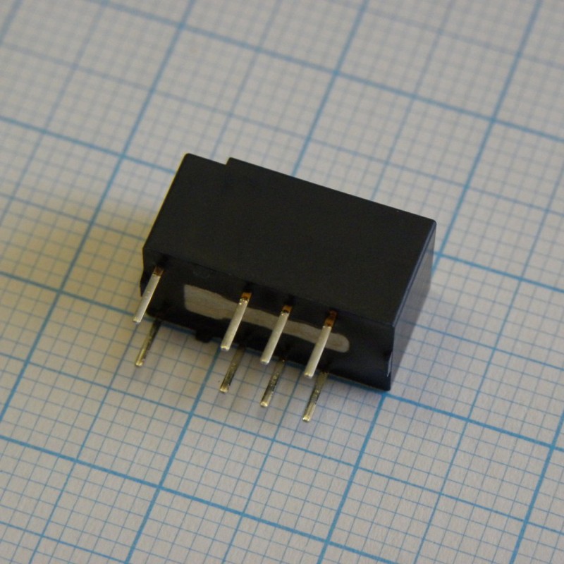 Signal Relay 5VDC 1A DPDT / 15x7.4x8.2mm THT Automotive