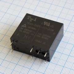 миниатюрное 5VDC, 5А, 2переключения