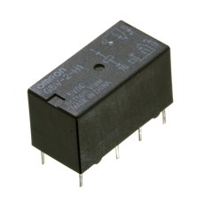 Signal Relay 5VDC 1A DPDT (20.5mm 10.1mm 11.5mm) THT