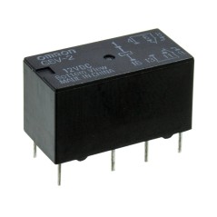 Signal Relay 12VDC 2A DPDT( (20.5mm 10.1mm 11.5mm)) THT