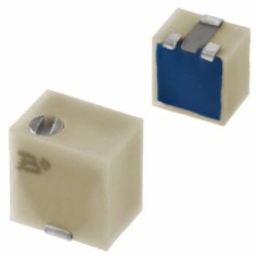 Потенциометр многооборотный керметный 5кОм 0.25Вт SMD