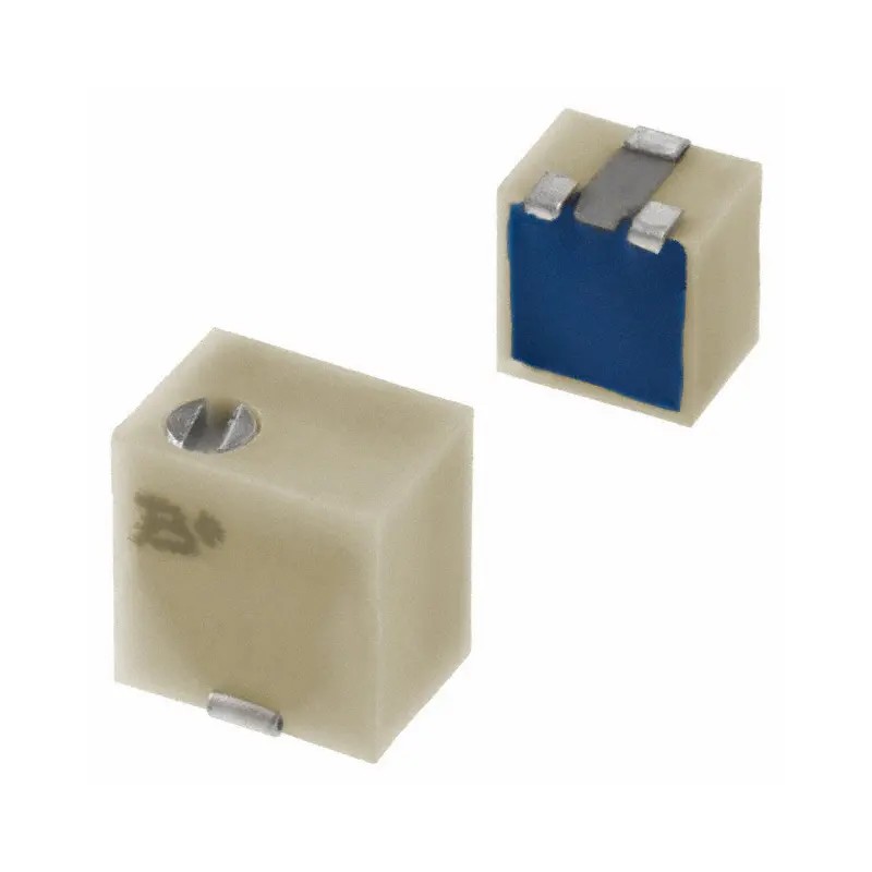Потенциометр многооборотный керметный 5кОм 0.25Вт SMD