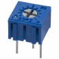 Потенциометр однооборотный керметный 1МОм 0.5Вт PC PIN