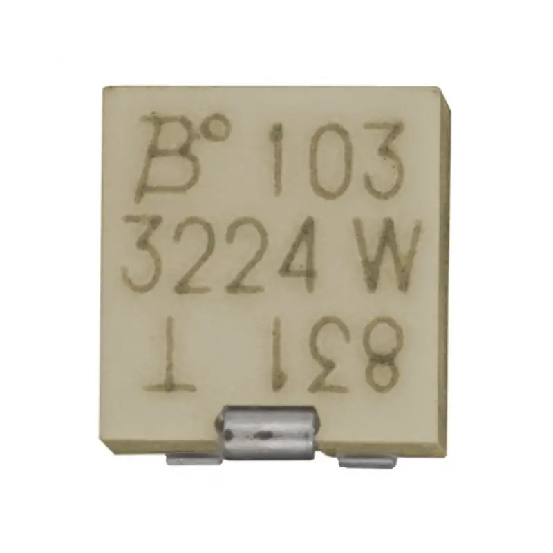 Потенциометр многооборотный керметный 5кОм 0.25Вт SMD