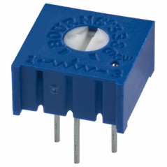 Потенциометр однооборотный керметный 1МОм 0.5Вт PC PIN