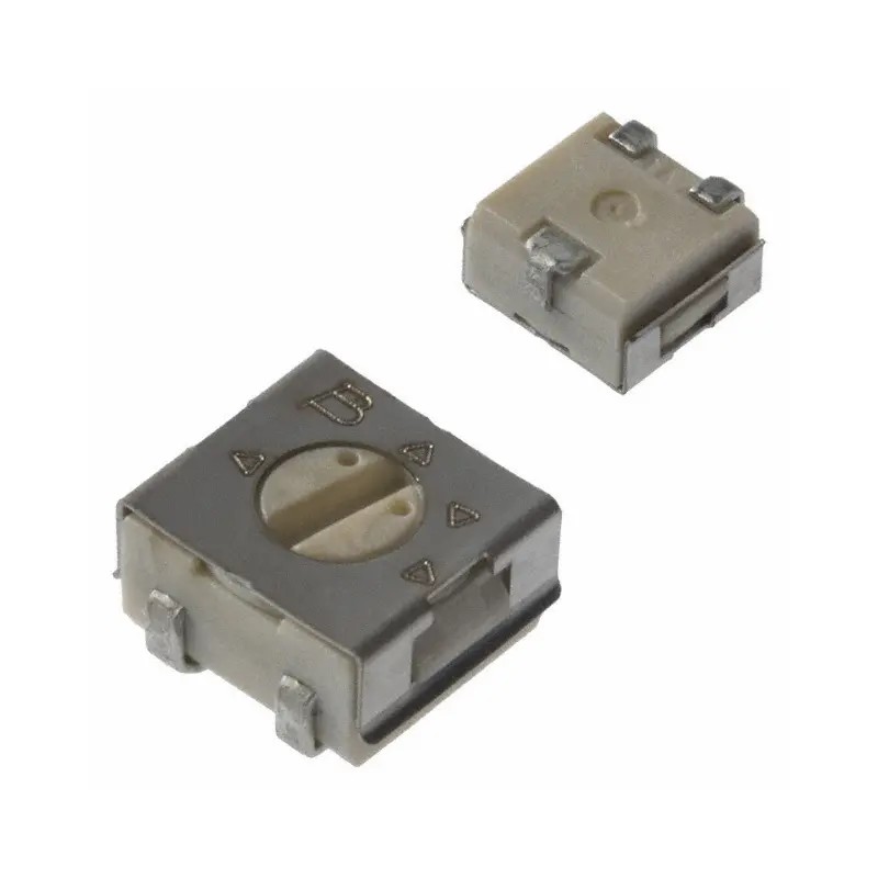 Потенциометр однооборотный керметный 100Ом 0.25Вт SMD