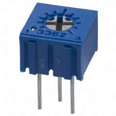 Потенциометр однооборотный керметный 5кОм 0.5Вт PC PIN