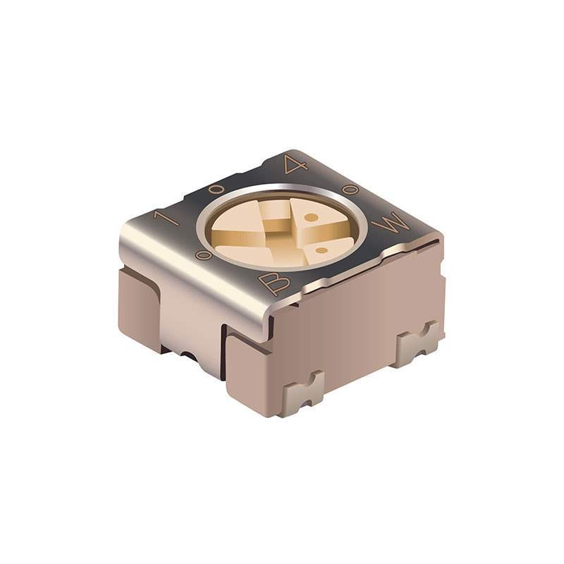 Потенциометр однооборотный керметный 5кОм 0.25Вт SMD