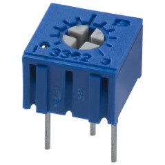 Потенциометр однооборотный керметный 20Ом 0.5Вт PC PIN
