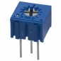 Потенциометр однооборотный керметный 10кОм 0.5Вт PC PIN