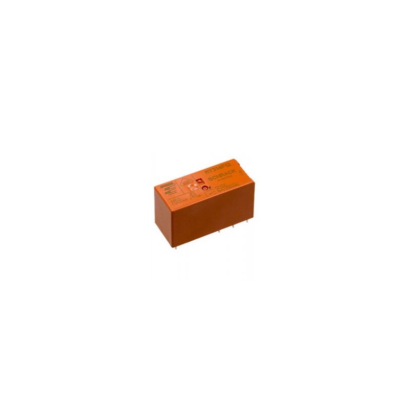 Силовое реле постоянного тока 12В 16А, Конфиг: 1C бистабильное, 2coils