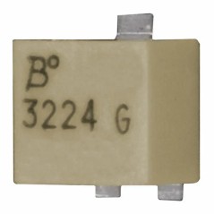 Потенциометр многооборотный керметный 5кОм 0.25Вт SMD