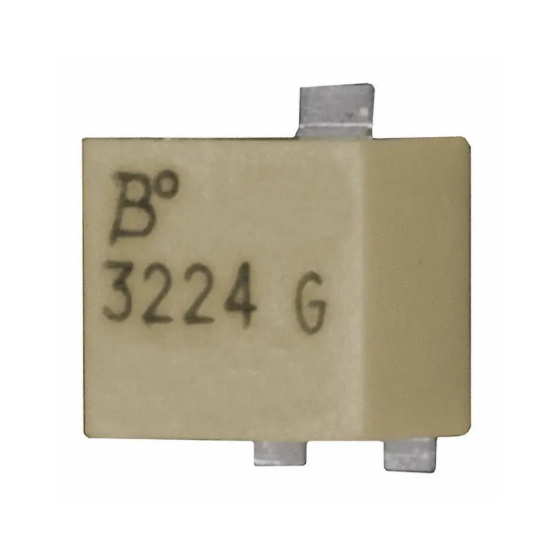 Потенциометр многооборотный керметный 5кОм 0.25Вт SMD
