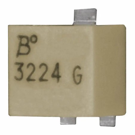 Потенциометр многооборотный керметный 5кОм 0.25Вт SMD