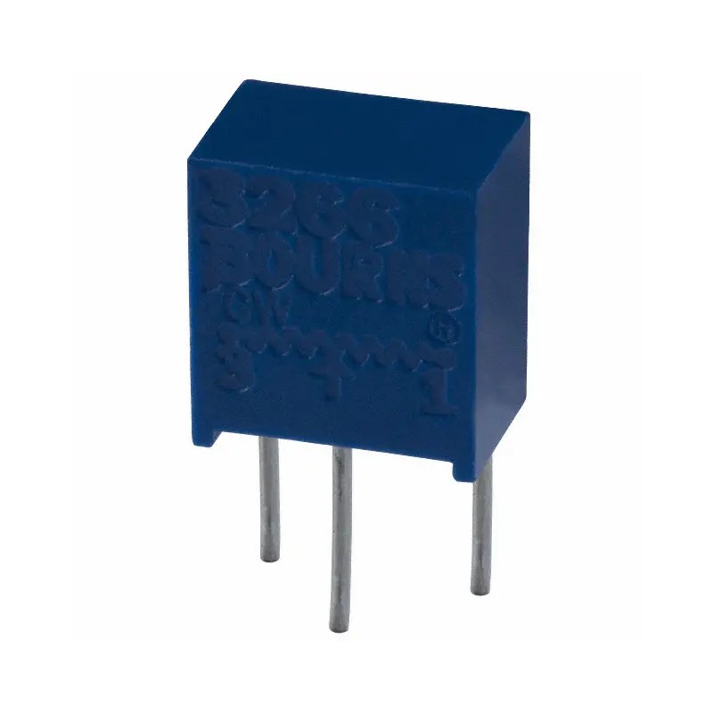 Потенциометр многооборотный керметный 50кОм 0.25Вт PC PIN