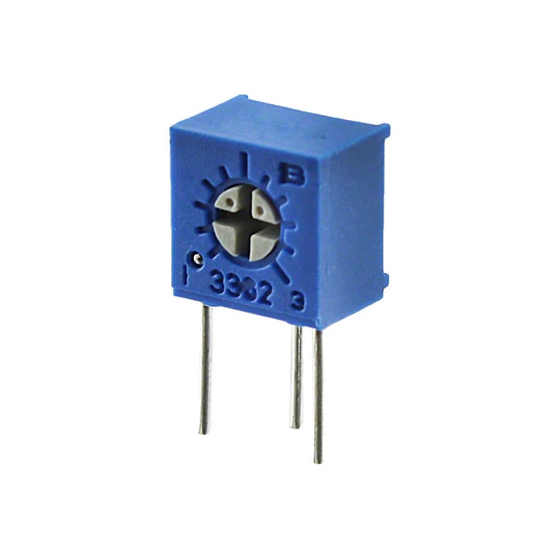 Потенциометр однооборотный керметный 5кОм 0.5Вт PC PIN