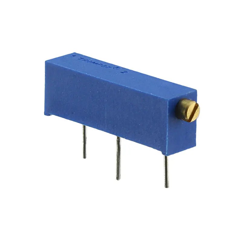 Потенциометр многооборотный керметный 25кОм 0.75Вт PC PIN