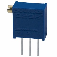 Потенциометр многооборотный керметный 100Ом 0.5Вт PC PIN