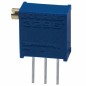 Потенциометр многооборотный керметный 100Ом 0.5Вт PC PIN
