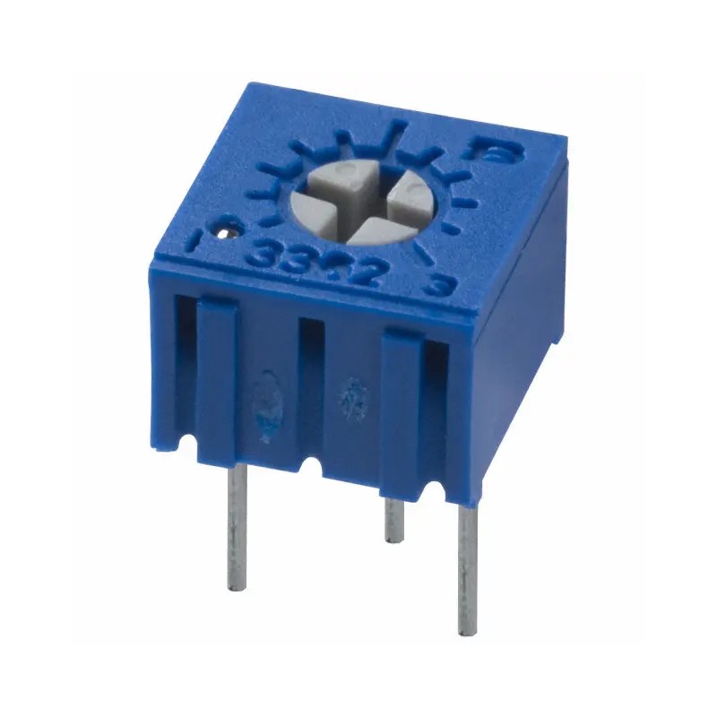 Потенциометр однооборотный керметный 1кОм 0.5Вт PC PIN