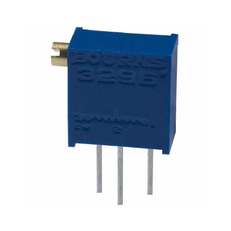 Потенциометр многооборотный керметный 10кОм 0.5Вт PC PIN