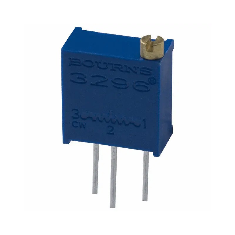 Потенциометр многооборотный керметный 2кОм 0.5Вт PC PIN