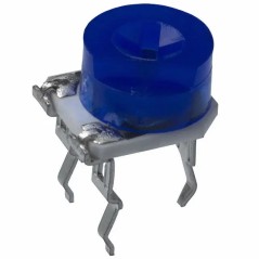 Потенциометр однооборотный керметный 10кОм 0.2Вт PC PIN