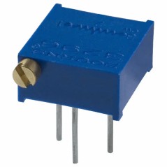 Потенциометр многооборотный керметный 10кОм 0.5Вт PC PIN