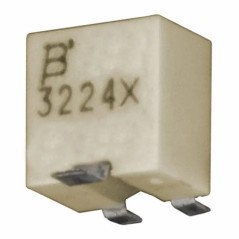 Потенциометр многооборотный керметный 10кОм 0.25Вт SMD