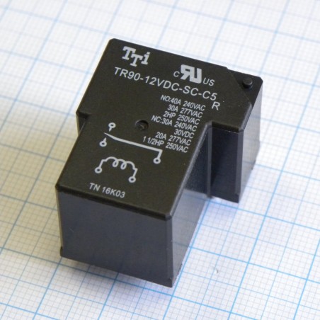 мощное 12VDC, 20А 1перекл