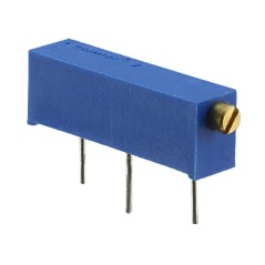 Потенциометр многооборотный керметный 50кОм 0.75Вт PC PIN