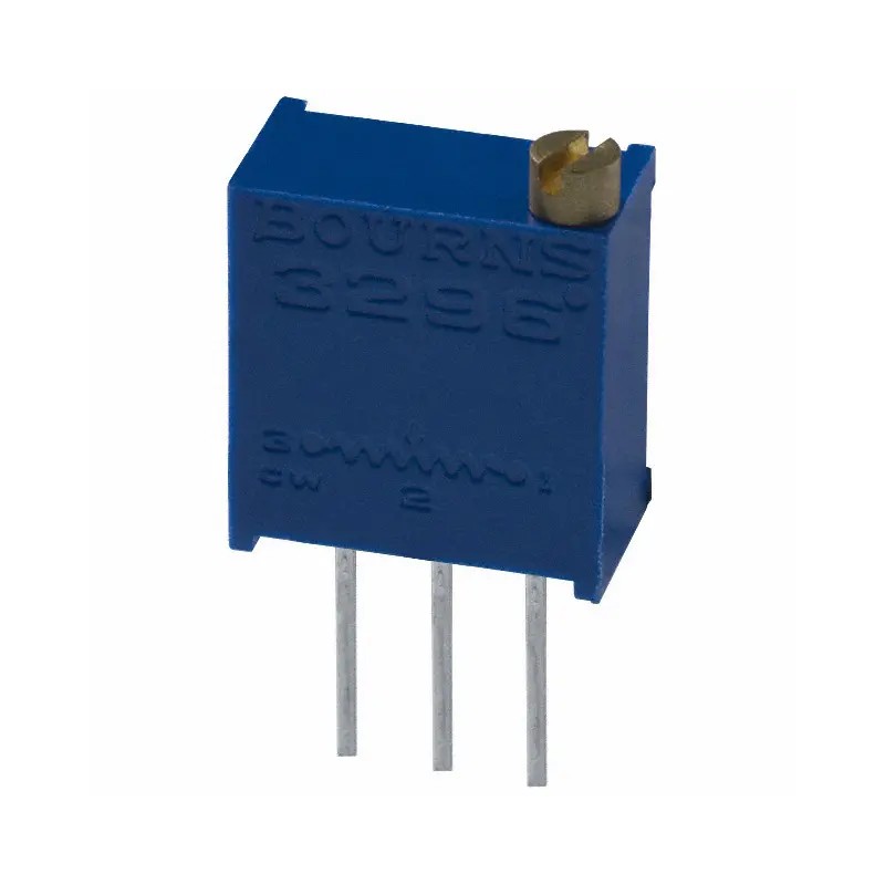 Потенциометр многооборотный керметный 10кОм 0.5Вт PC PIN