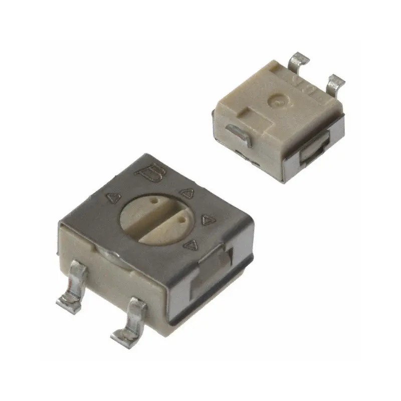 Потенциометр однооборотный керметный 50кОм 0.25Вт SMD