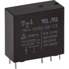 миниатюрное 24VDC, 10А, 1переключение