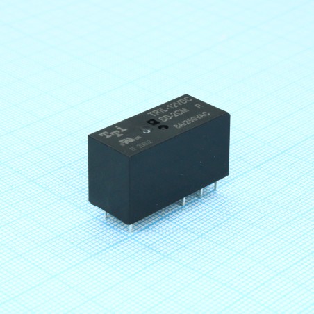 миниатюрное 12VDC, 8А, 2переключения