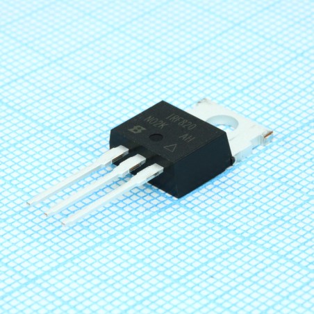 Транзистор полевой MOSFET N-канальный 500В 2.5А 50Вт, 3 Ом