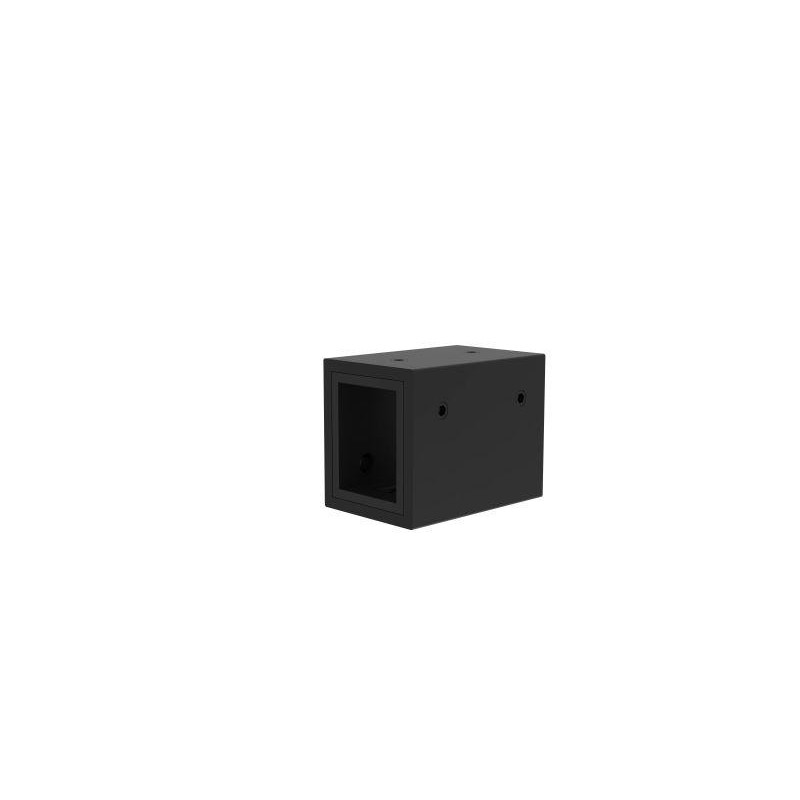 Коннектор прямой с питанием ART-APRIORI-CON-H-POWER (BK горизонтальный) IP20 металл Arlight 039417