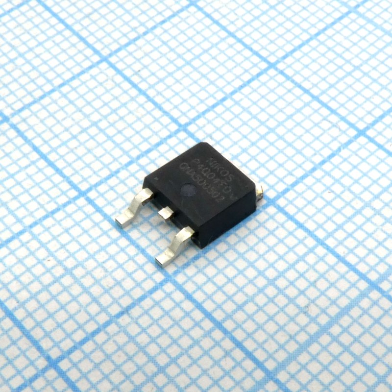 Транзистор полевой MOSFET P-канальный 40В 21А 30Вт