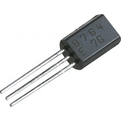 Биполярный транзистор, PNP, 60 В, 1 А, 0.9 Вт (Комплементарная пара 2SD863)
