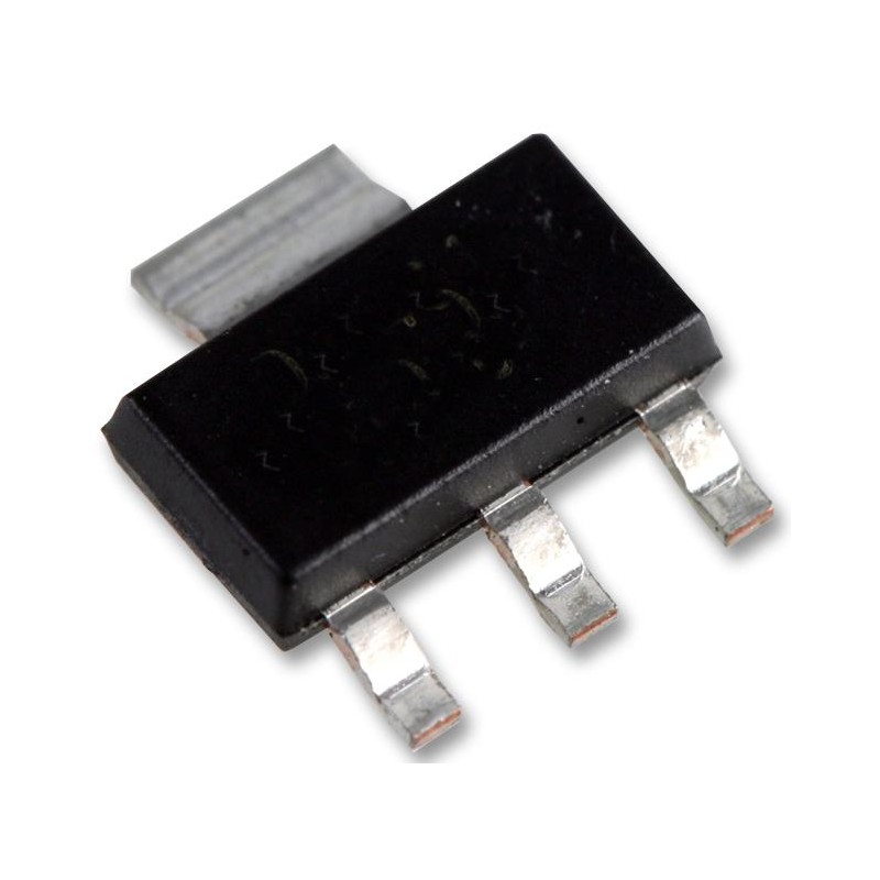 Транзистор полевой MOSFET N-канальный 600В 0.12A автомобильного применения 4-Pin(3+Tab) SOT-223 лента на катушке